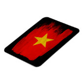 Vietnam vlag magneet (Linkerzijde)