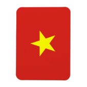 Vietnam vlag magneet (Verticaal)