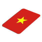 Vietnam vlag magneet (Linkerzijde)
