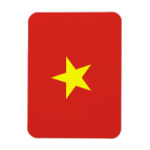 Vietnam vlag magneet (Verticaal)