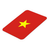 Vietnam vlag magneet (Linkerzijde)