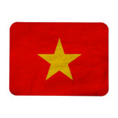 Vietnam vlag magneet (Horizontaal)