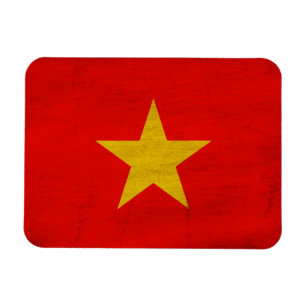 Vietnam vlag magneet