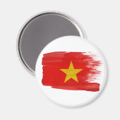 Vietnam Vlag Magneten (Voorkant / Achterkant)