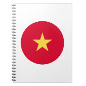 Vietnam vlag notitieboek (Voorkant)