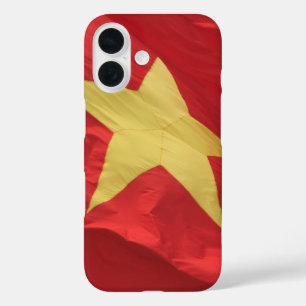 vietnam vlag rode iPhone 16 hoesje