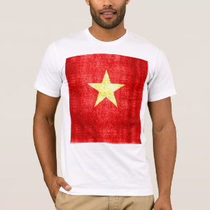 Vietnam Vlag  T-shirt