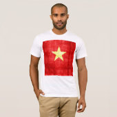 Vietnam Vlag  T-shirt (Voorkant volledig)