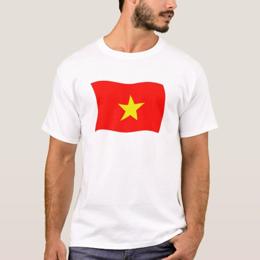 Vietnam Vlag T-shirt (Voorkant)