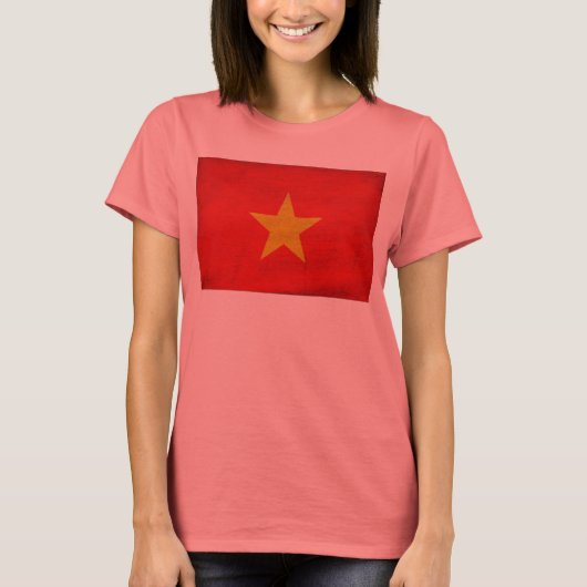 Vietnam vlag t-shirt (Voorkant)