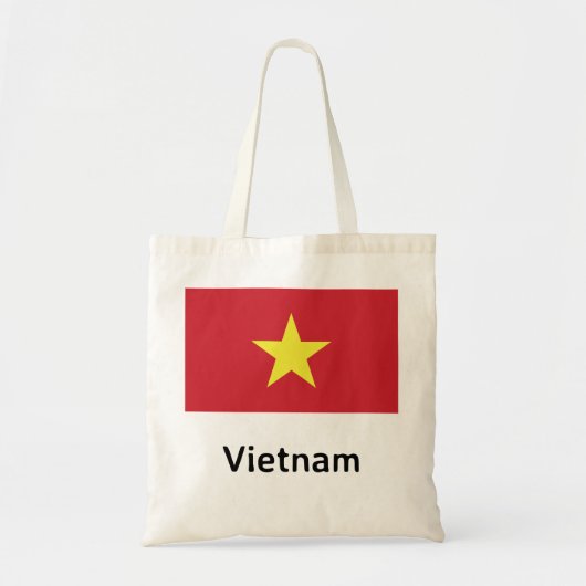 Vietnam vlag tote bag (Voorkant)