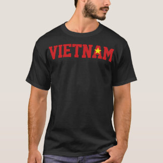Vietnam Vlag Vietnamees T-shirt