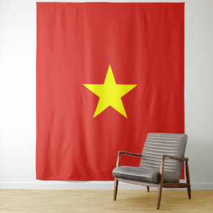 Vietnam vlag wandkleed