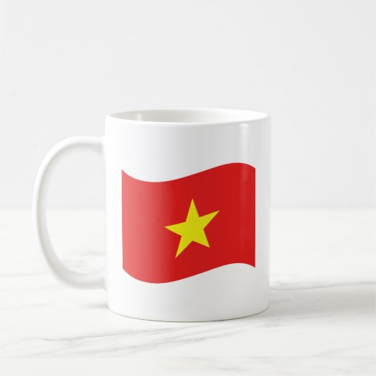 Vietnam-vlaggengolf Koffiemok (Links)