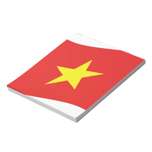 Vietnam-vlaggengolf Notitieblok (Linkerzijde)