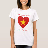 Vietnam Vlaggenliefje T-Shirt