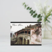 vietnam voor de brug briefkaart (Staand voorkant)