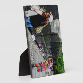 Vietnam-vuurmonument Fotoplaat (Zijkant)