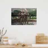 Vietnam Wall Memorial Poster (Keuken)