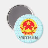 Vietnam Wapen Magneet (Voorkant / Achterkant)