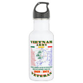 VIETNAM WAR. AMERIKAANSE ARMY VETERAN WATERFLES  (Voorkant)