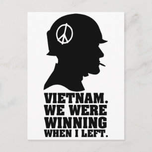 Vietnam War Briefkaart