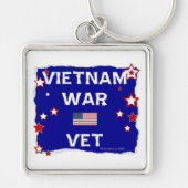 Vietnam War Vet Sleutelhanger (Voorkant)