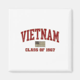 Vietnam War Veteran Shirt Military CL uit 1967 Magneet