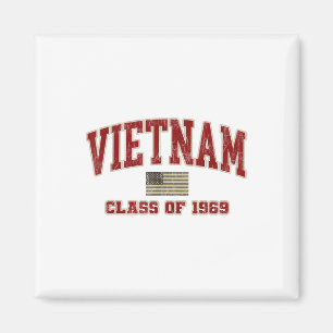 Vietnam War Veteran Shirt Military CL uit 1969 Magneet