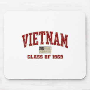 Vietnam War Veteran Shirt Military CL uit 1969 Muismat