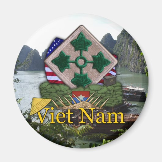 Vietnam war vets Magnet (Voorkant)