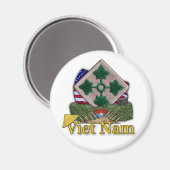 Vietnam war vets Magnet (Voorkant / Achterkant)