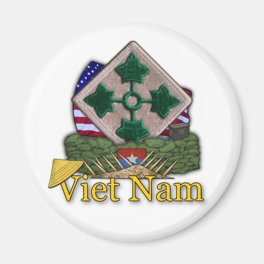 Vietnam war vets Magnet (Voorkant)