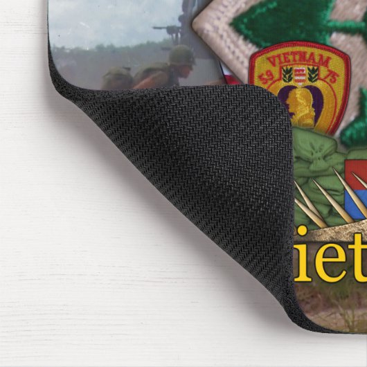 Vietnam war vets Mousepad Muismat (Hoek)