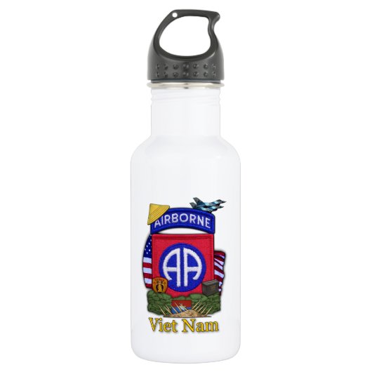 Vietnam war vets water Bott Waterfles (Voorkant)