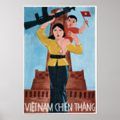 VIETNAM WINT! Oud-Amerika Vietnam-oorlogspropagand Poster (Voorkant)