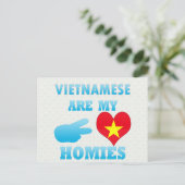 Vietnam zijn mijn huizen briefkaart (Staand voorkant)