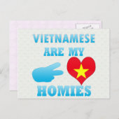 Vietnam zijn mijn huizen briefkaart (Voorkant / Achterkant)