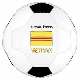 Vietnam Zuid-Vietnamese vlag gepersonaliseerd Voetbal