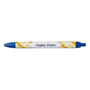 Vietnam Zuid-Vietnamese Vlag Getegeld Zwart Persoo Zwarte Inkt Pen