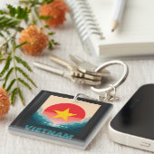 Vietnam Zuidoost-Azië Sleutelhanger (Voorkant Rechts)