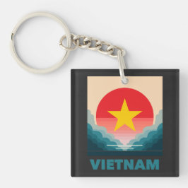Vietnam Zuidoost-Azië Sleutelhanger