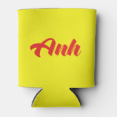 Vietnamees broer - Anh ~ Tiakng Vioottaal Blikjeskoeler (Voorkant)