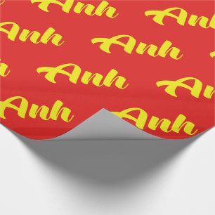 Vietnamees broer - Anh ~ Tiakng Vioottaal Cadeaupapier