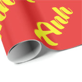 Vietnamees broer - Anh ~ Tiakng Vioottaal Cadeaupapier (Rol Hoek)