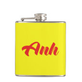 Vietnamees broer - Anh ~ Tiakng Vioottaal Heupfles (Voorkant)