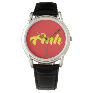 Vietnamees broer - Anh ~ Tiakng Vioottaal Horloge