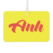 Vietnamees broer - Anh ~ Tiakng Vioottaal Luchtverfrisser (Achterkant)