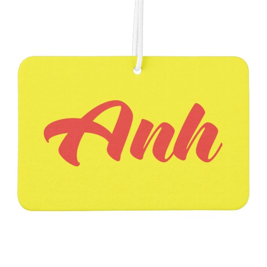 Vietnamees broer - Anh ~ Tiakng Vioottaal Luchtverfrisser (Achterkant)