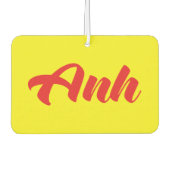 Vietnamees broer - Anh ~ Tiakng Vioottaal Luchtverfrisser (Voorkant)